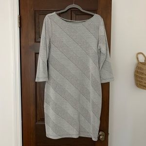 Diagonal Striped Dress